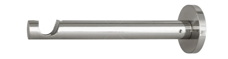 Wspornik METROPOLITAN efekt stali nierdzewnej pojedynczy 18 cm fi 16/19 mm IMPULSO / BOAJNEK