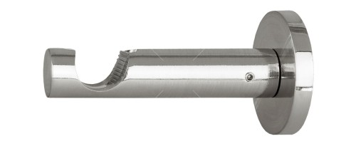 Wspornik METROPOLITAN efekt stali nierdzewnej pojedynczy 10 cm fi 16/19 mm IMPULSO / BOAJNEK