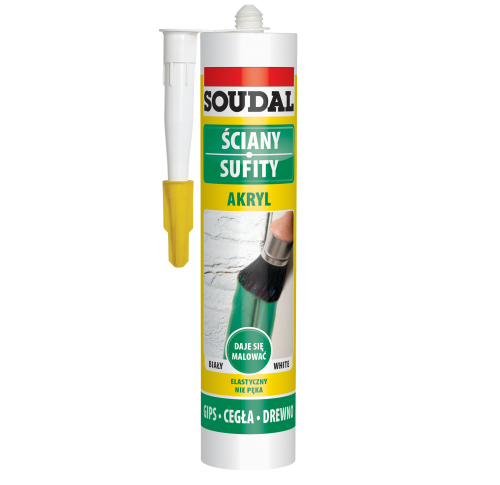 Akryl Soudal biały