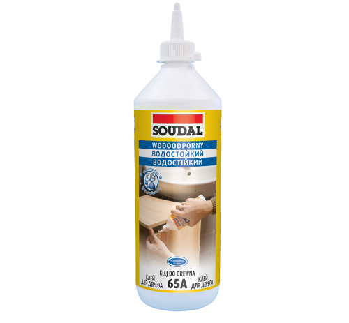 Klej wodoodporny do drewna SOUDAL 65A