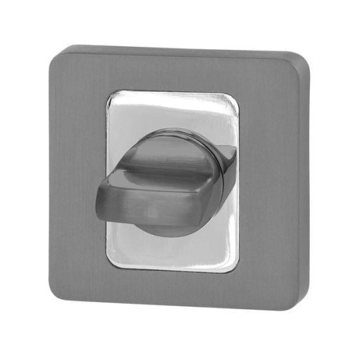Rozeta R62 antracyt/chrom WC VDS 39-0155