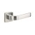 Klamka dzielona ESENTIA R62 nikiel-satyna/chrom VDS 39-0104