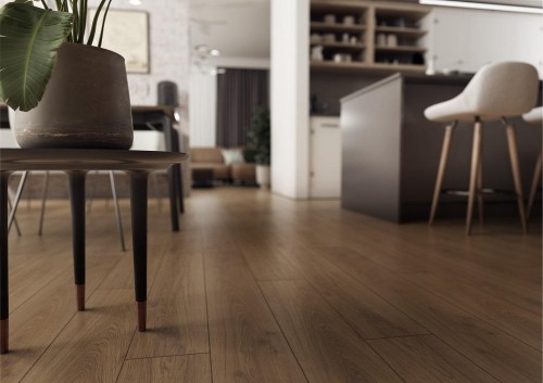 Panele podł. AURUM DOLCE AQUA ZERO Dąb Brownie 40084