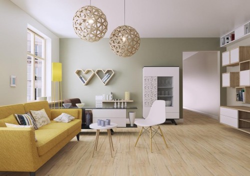 Panele podł. AURUM DOLCE AQUA ZERO Dąb Meringa 40224