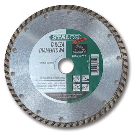  Tarcza diamentowa turbo "PREMIUM" 180mm S-29418