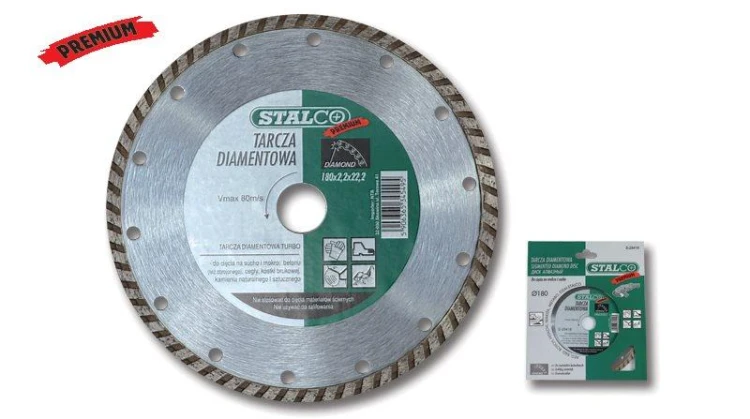 Tarcza diamentowa turbo "PREMIUM" 115mm S-29411