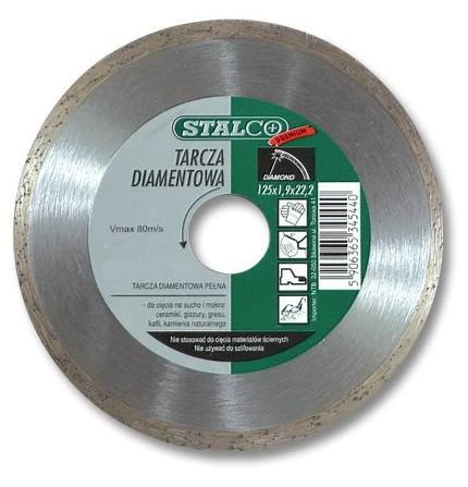 Tarcza diamentowa pełna "PREMIUM" 230mm S-29223