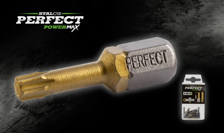 Końcówka TORX 25x25 Titanium "PERFECT"  S-66321