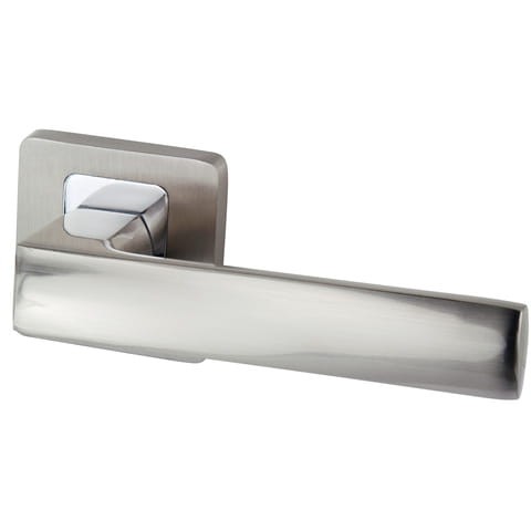 Klamka dzielona FLIP R62 nikiel-satyna/chrom